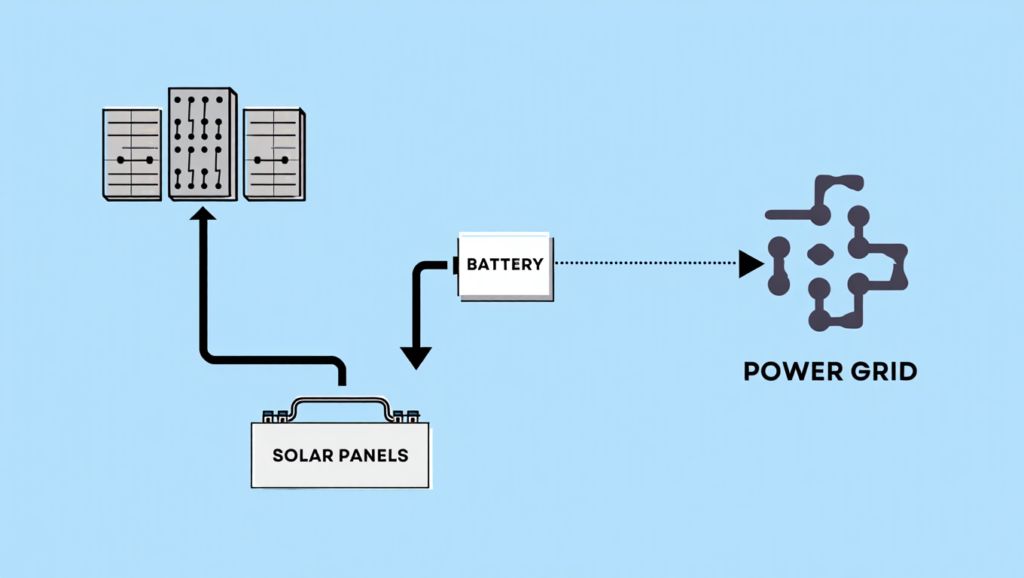 How hybrid solar systems work